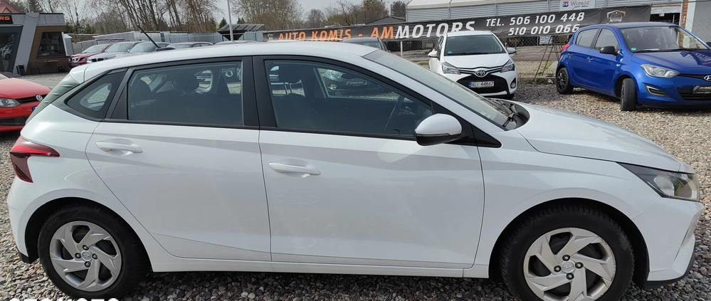 Hyundai i20 cena 60000 przebieg: 20700, rok produkcji 2021 z Giżycko małe 232